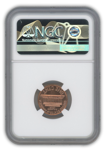 1998 Lincoln Cent Denver - NGC MS67 RD PL Prooflike