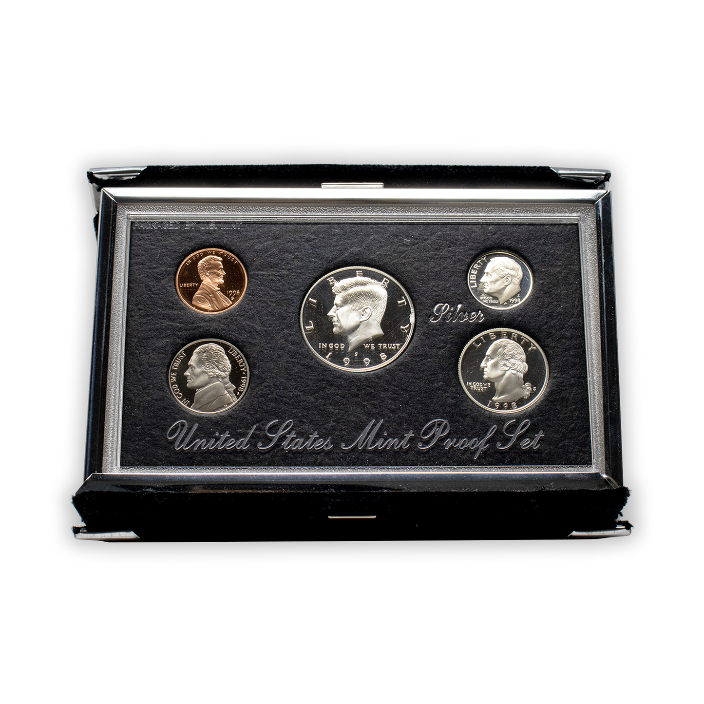 1998 Premier Silver Proof Set - 5 Coins