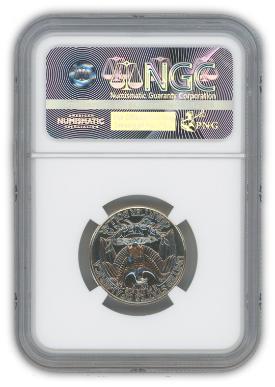 1998 Washington Quarter Denver- NGC MS65 PL Prooflike