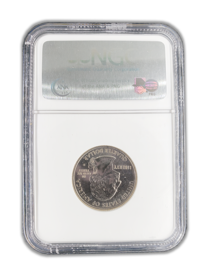 1999 Connecticut Quarter Dollar Denver - NGC MS65 PL Prooflike
