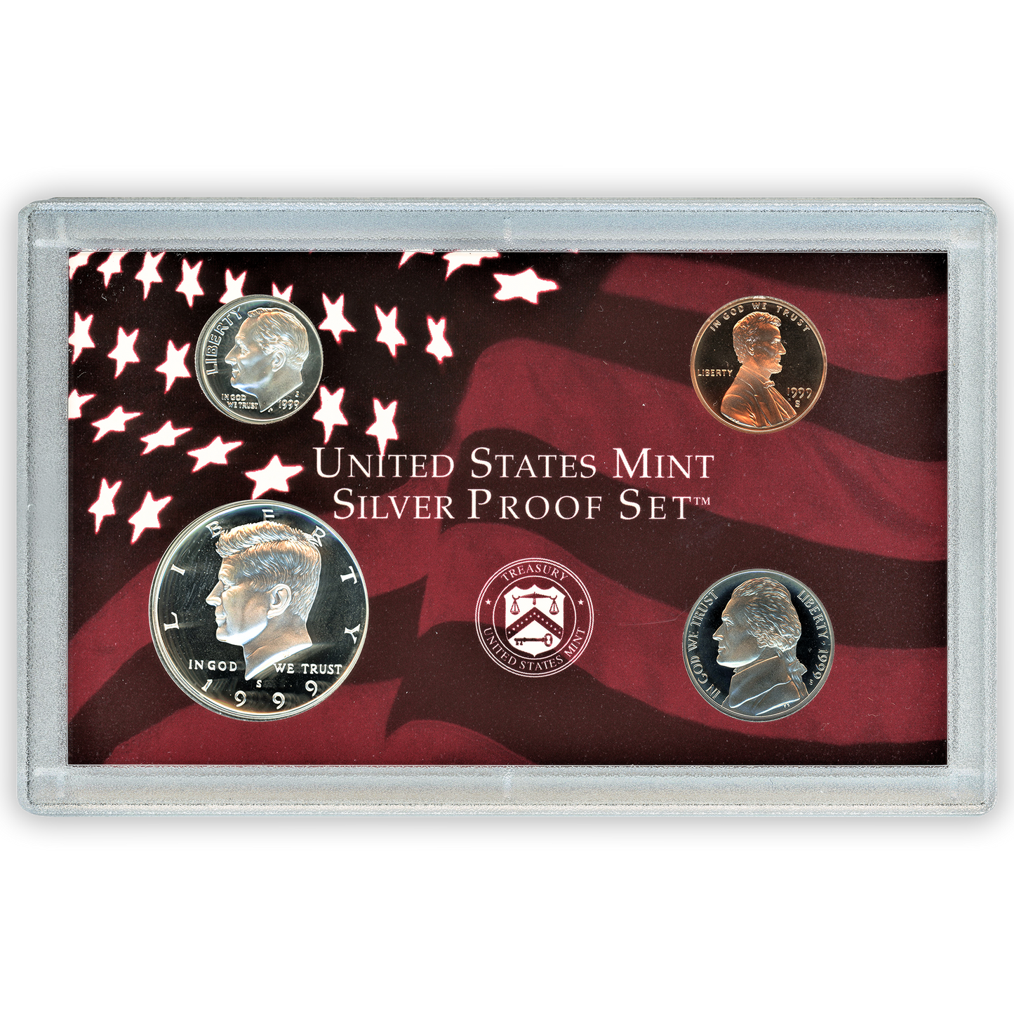 1999 Silver Proof Set - 9 Coins
