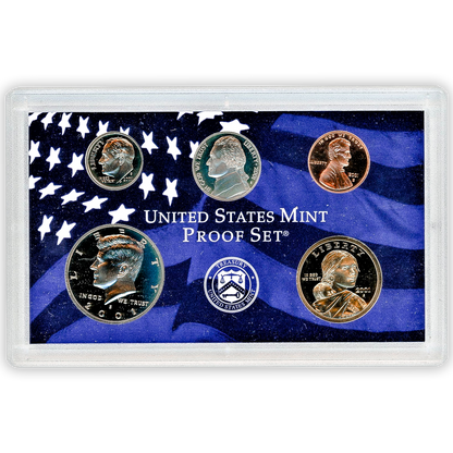 2001 US Proof Set - 10 Coins