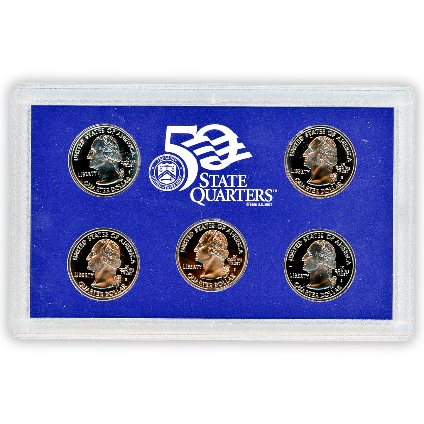 2001 US Proof Set - 10 Coins