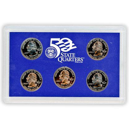 2001 US Proof Set - 10 Coins