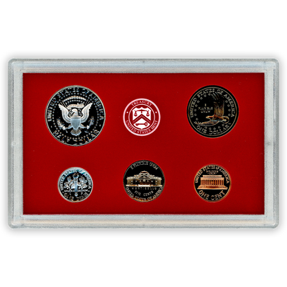 2001 Silver Proof Set - 10 Coins