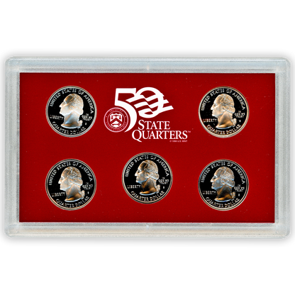 2001 Silver Proof Set - 10 Coins