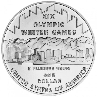 2002 Olympic Winter Games - Silver Commem BU
