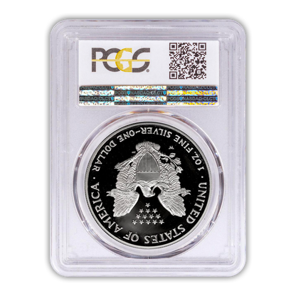 2002 Silver Eagle - Proof - PCGS PR70