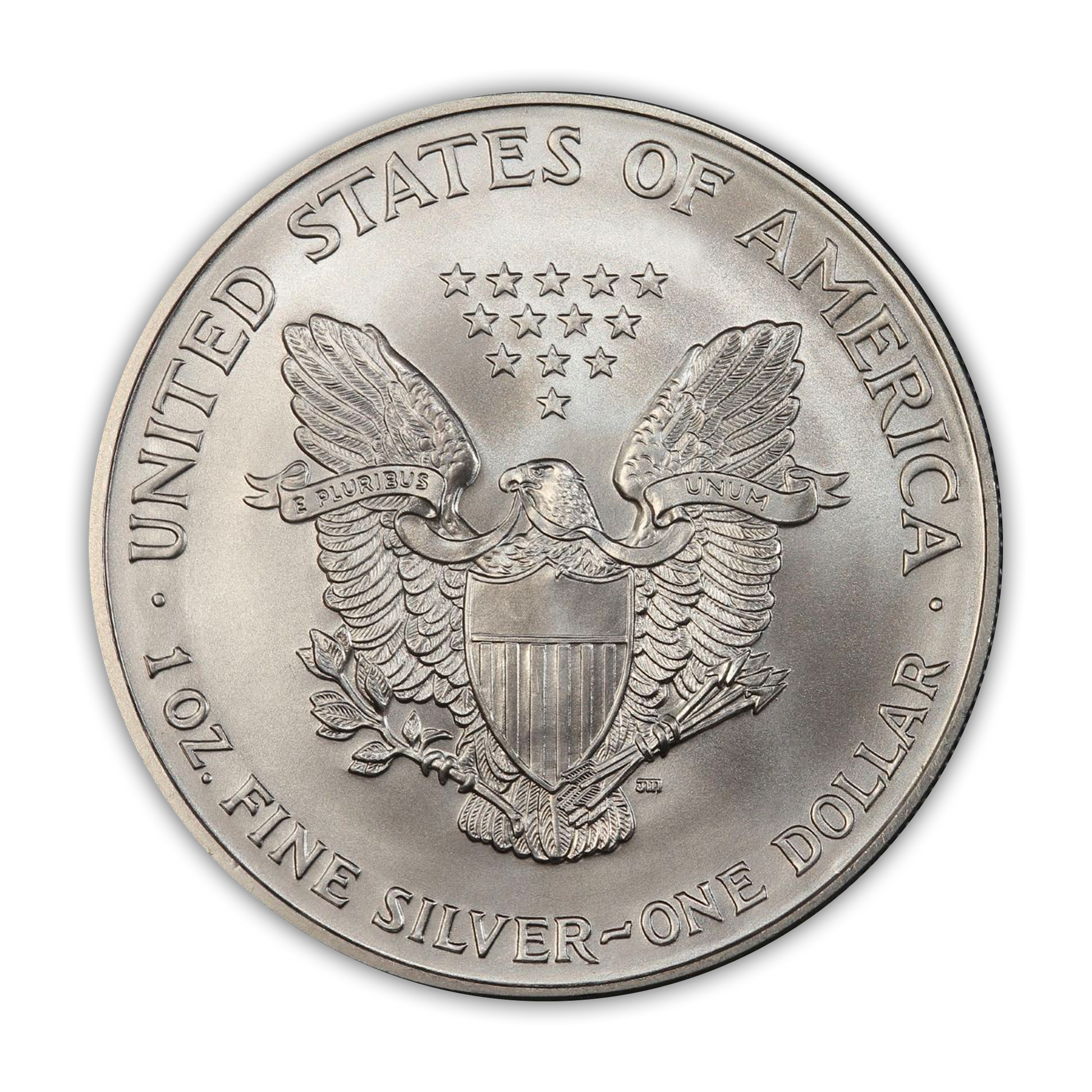 2002 Silver Eagle - Business Strike - Uncirculated - CoinsTV