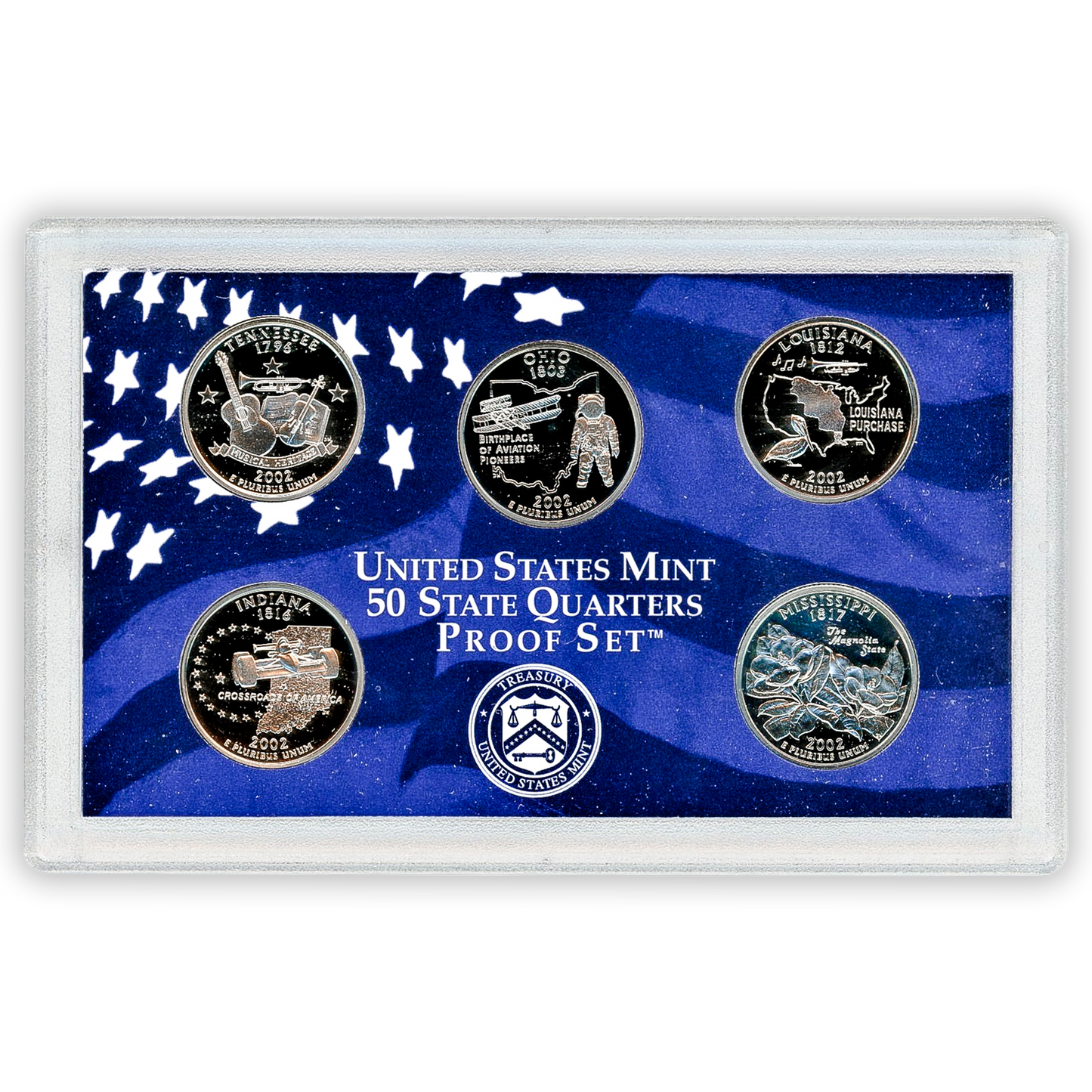 2002 US Proof Set - 10 Coins