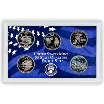 2002 US Proof Set - 10 Coins