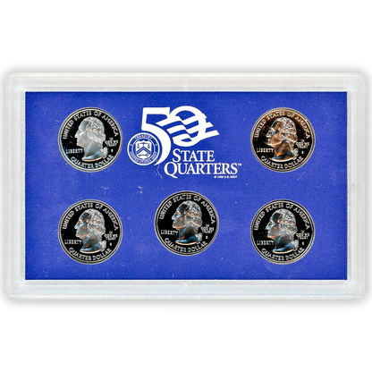 2002 US Proof Set - 10 Coins