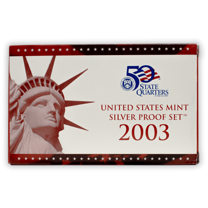 2003 Silver Proof Set - 10 Coins