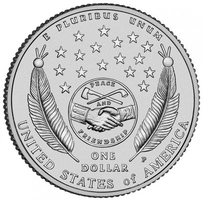 2004 Lewis & Clark  - Silver Commemorative Dollar BU