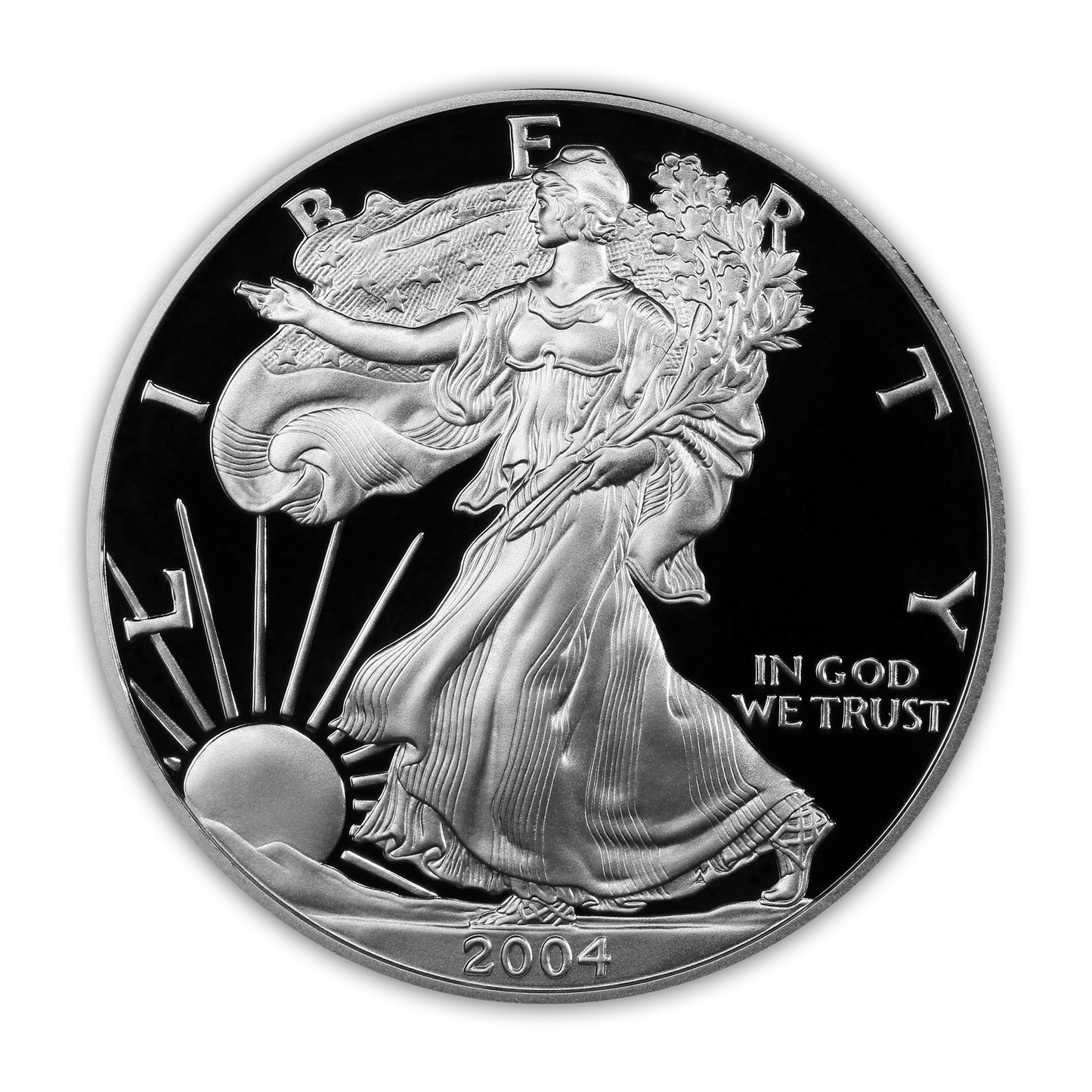 2004 Silver Eagle - West Point Proof - Original Government Packaging (OGP)