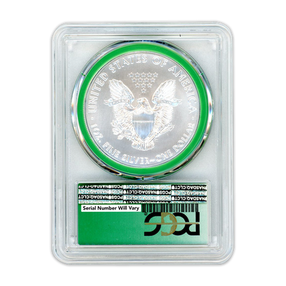 2005 American Silver Eagle - Business Strike - PCGS MS69 Monster Box Label - CoinsTV