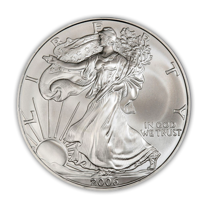 2006 Silver Eagle - Business Strike - Uncirculated - CoinsTV