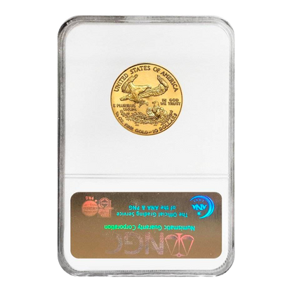 2006 W $10 Gold Eagle - 1/4 oz - West Point Burnished - NGC MS69