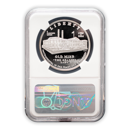 2006 Morgan Proof Silver Dollar - Old San Francisco Mint - NGC PF69 Wayne Miller Label