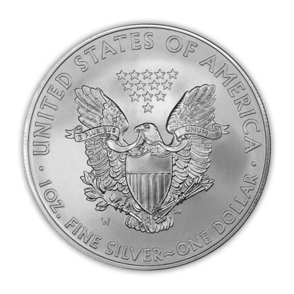2008 Silver Eagle - West Point Burnished - Original Government Packaging (OGP)