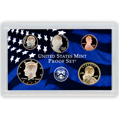 2008 US Proof Set - 14 Coins