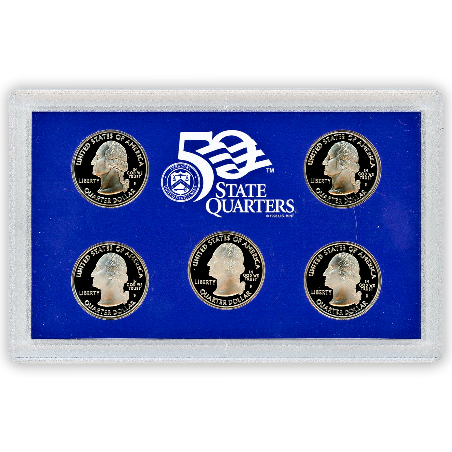 2008 US Proof Set - 14 Coins