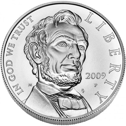 2009 Abraham Lincoln - Commemorative Silver Proof Dollar