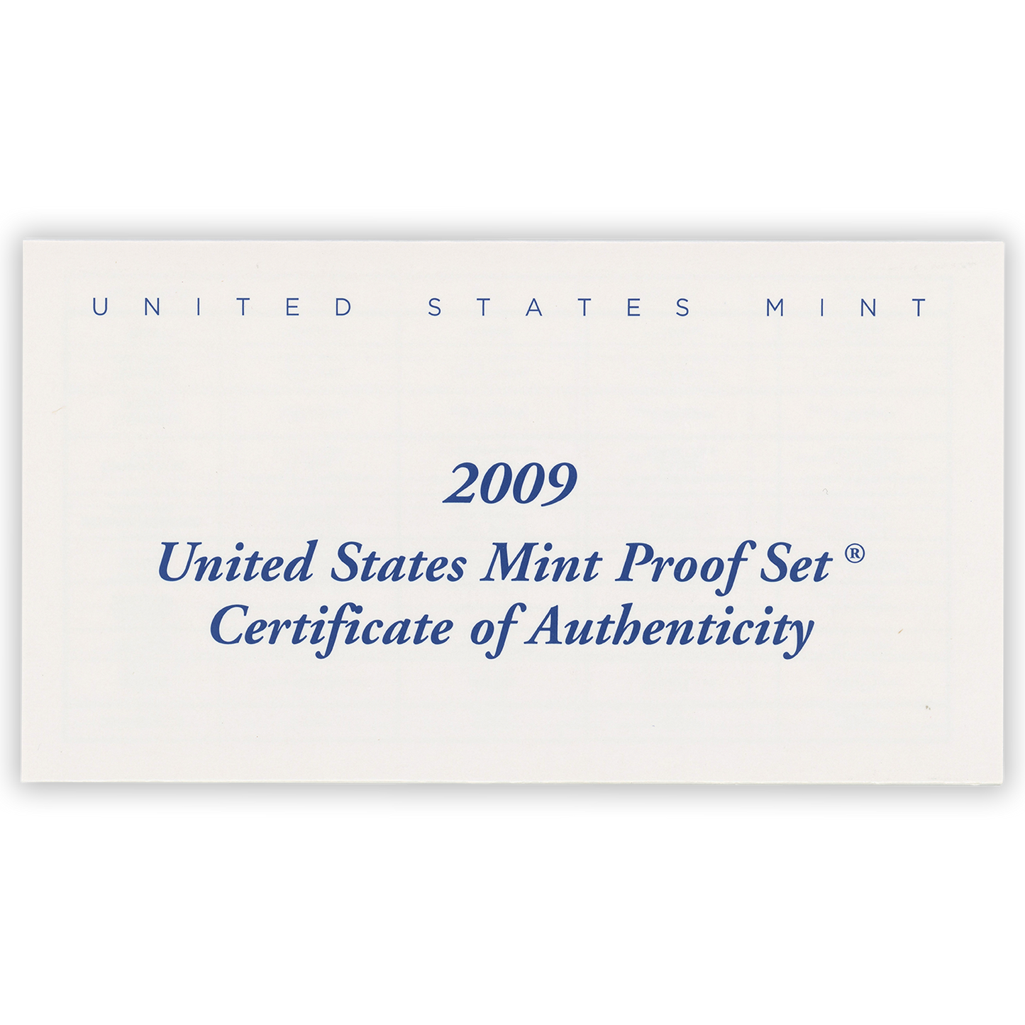 2009 US Proof Set - 18 Coins - CoinsTV