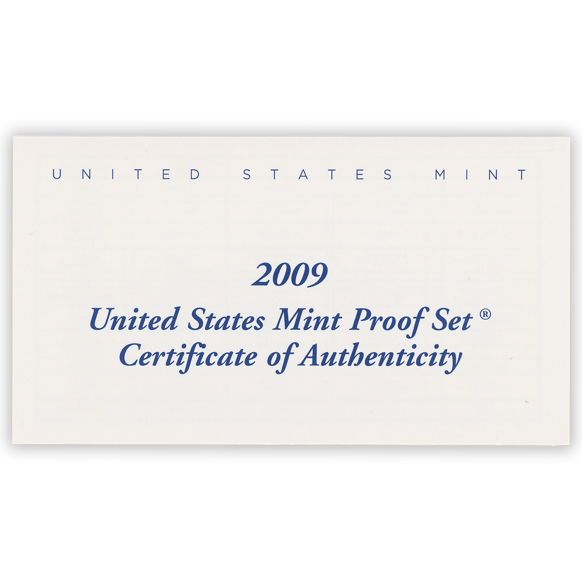 2009 US Proof Set - 18 Coins - CoinsTV