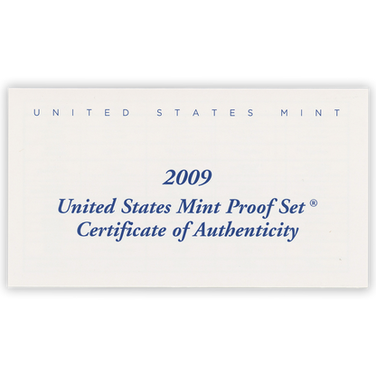 2009 US Proof Set - 18 Coins - CoinsTV