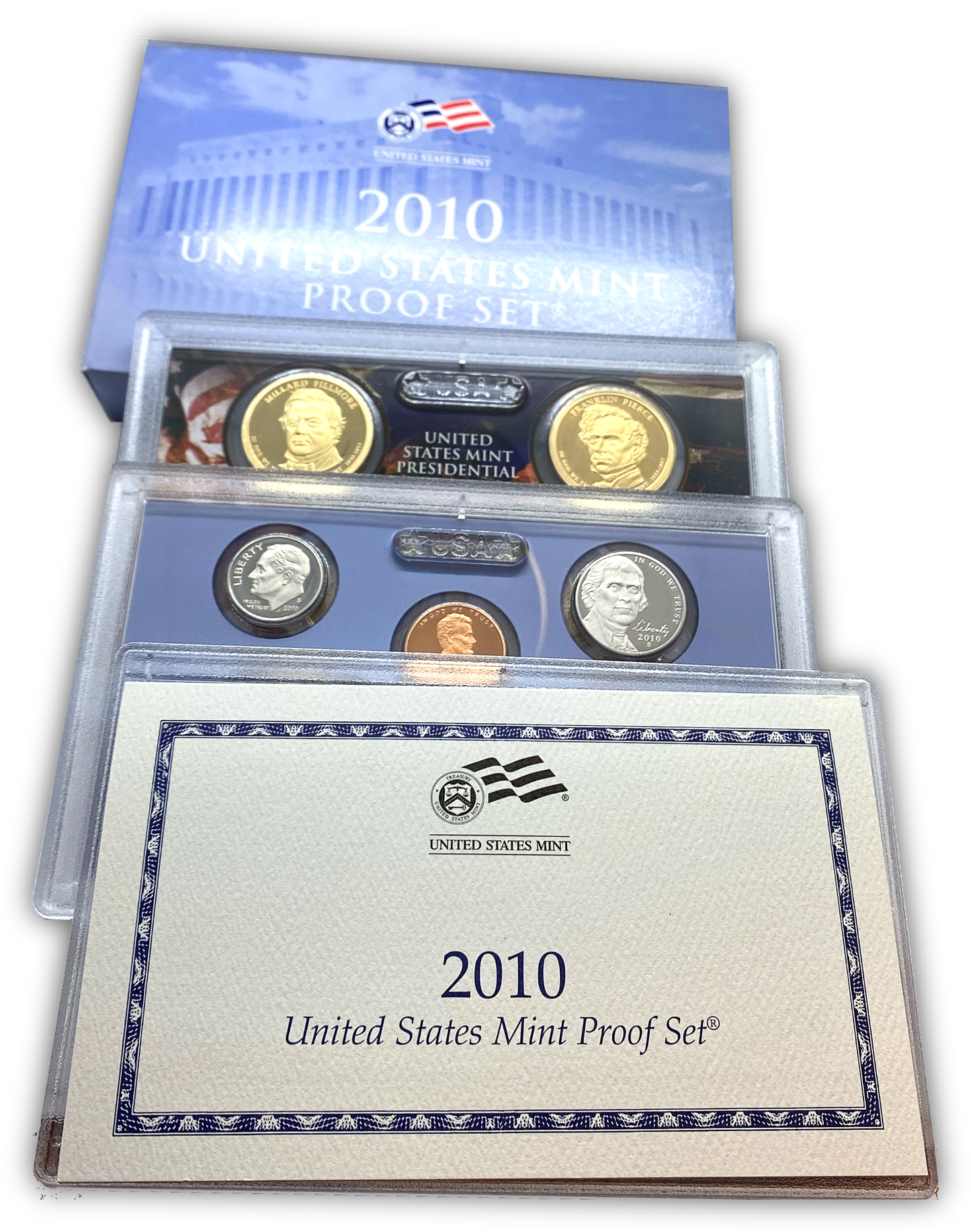 2010 US Proof Set - 14 Coins