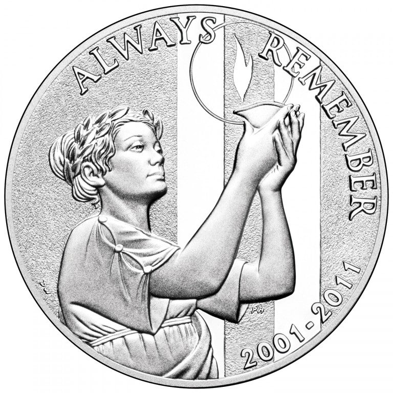 2011 9/11 National Medal Proof - PCGS PR69 Flag Label - CoinsTV