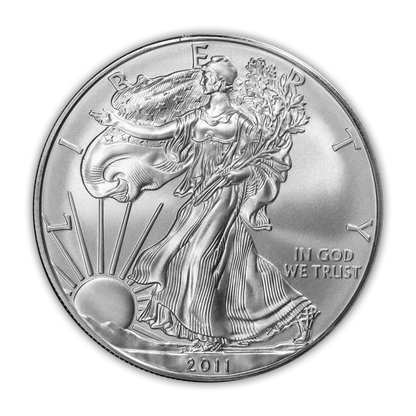 2011 Silver Eagle - West Point Burnished - Original Government Packaging (OGP)