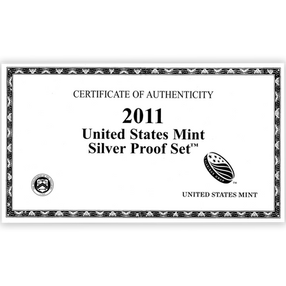 2011 Silver Proof Set - 14 Coins