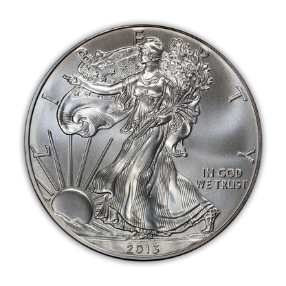 2013 Silver Eagle - Business Strike - Uncirculated - CoinsTV