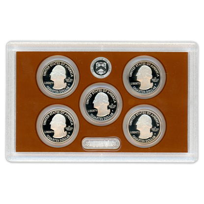 2013 United States Mint - America the Beautiful - Quarters Proof Set