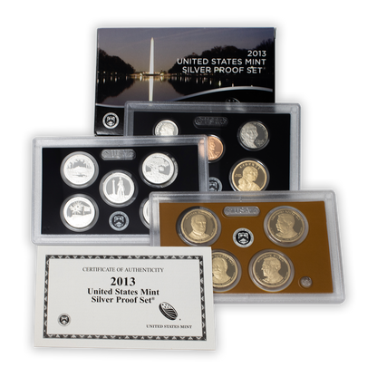 2013 Silver Proof Set - 14 Coins