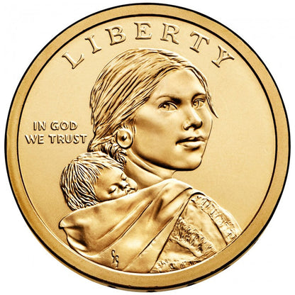 2014 & 2015 Native American Coin and Currency Set Combo
