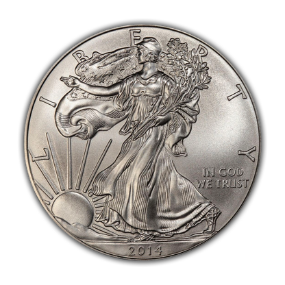 2014 Silver Eagle - Business Strike - Uncirculated - CoinsTV
