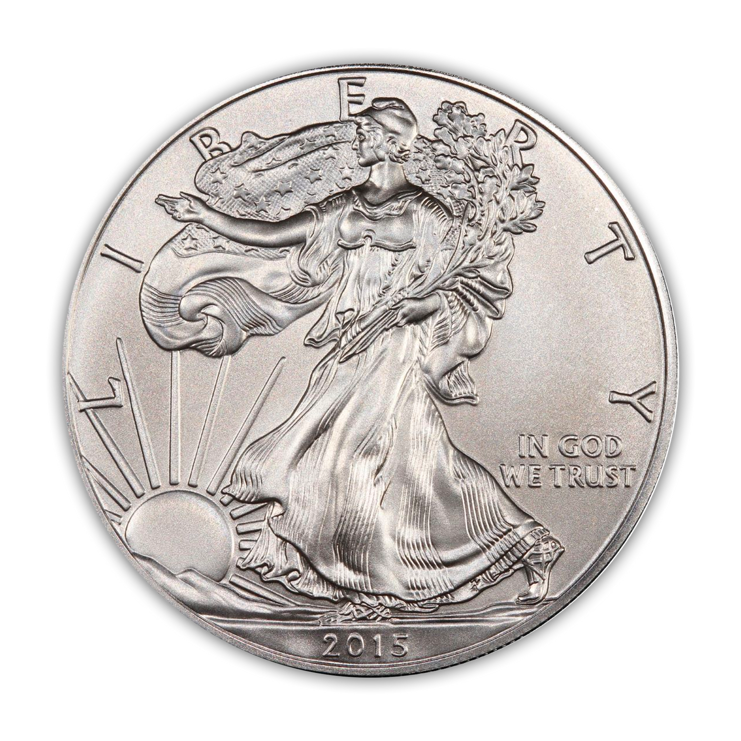 2015 Silver Eagle - Business Strike - Uncirculated - CoinsTV
