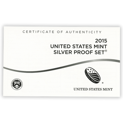 2015 Silver Proof Set - 14 Coins - CoinsTV