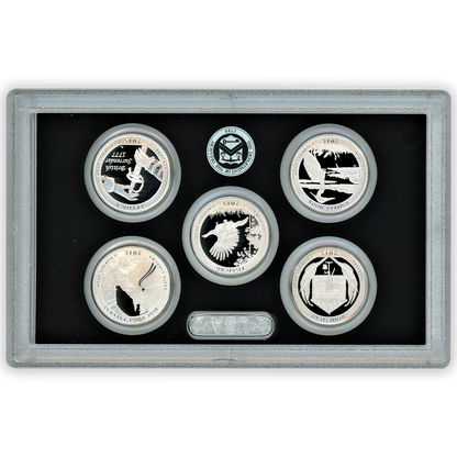 2015 Silver Proof Set - 14 Coins - CoinsTV