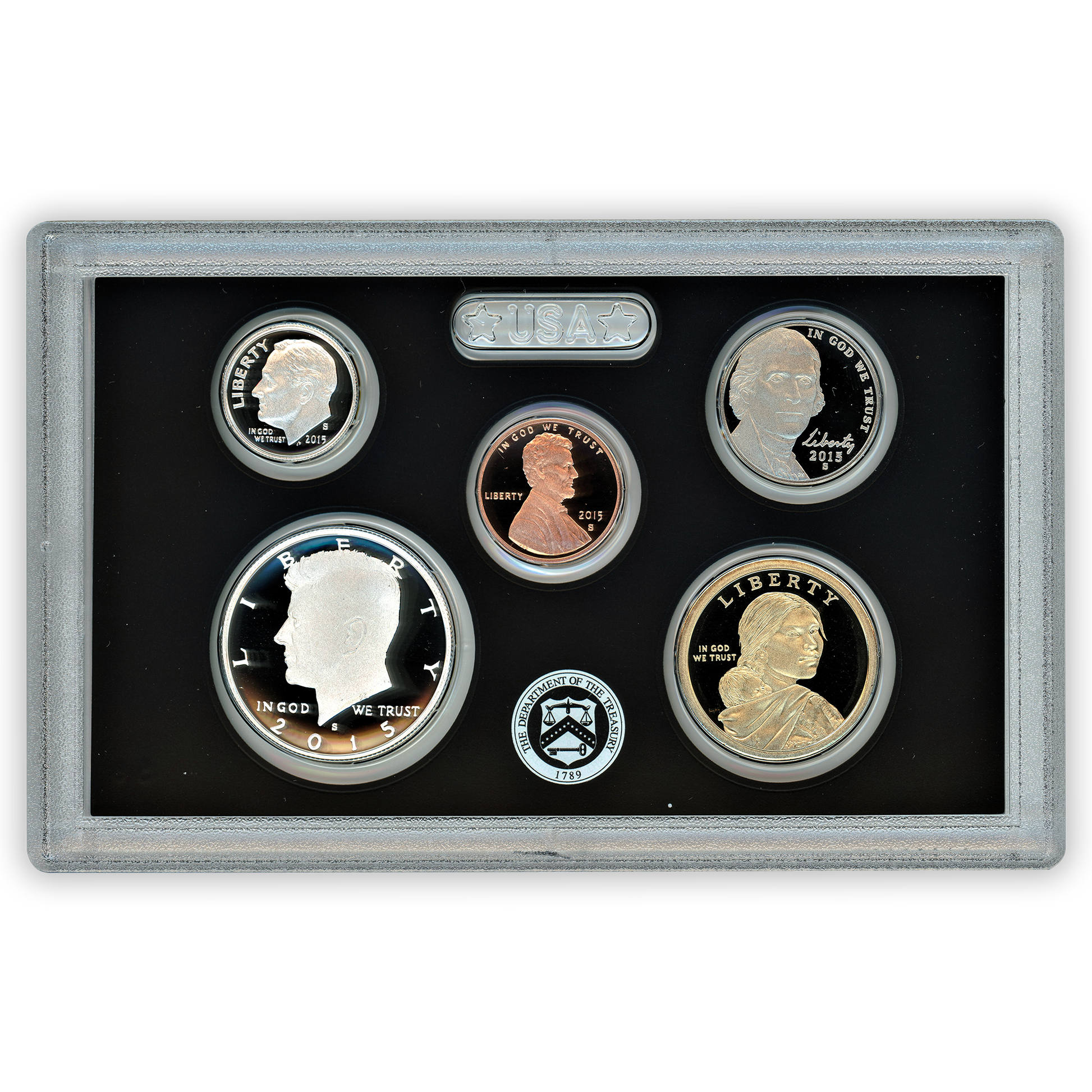 2015 Silver Proof Set - 14 Coins - CoinsTV