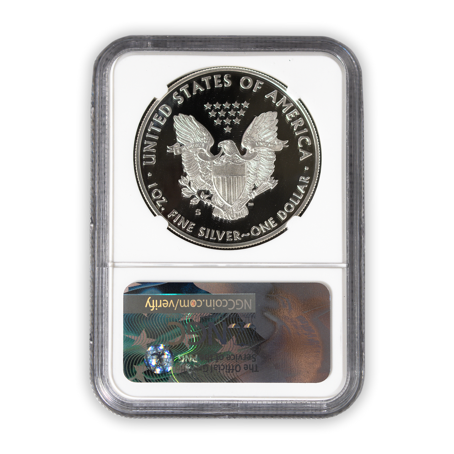 2017 Silver Eagle - NGC PF70 First Day of Issue - Mercanti Label