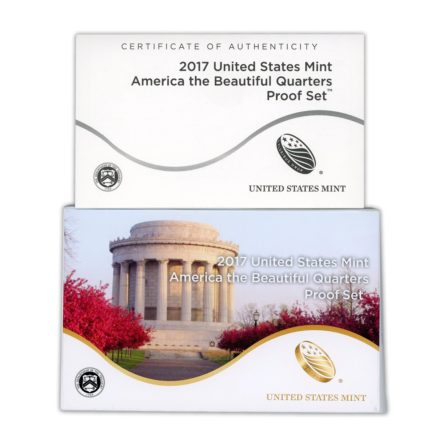 2017 United States Mint - America the Beautiful - Quarters Proof Set