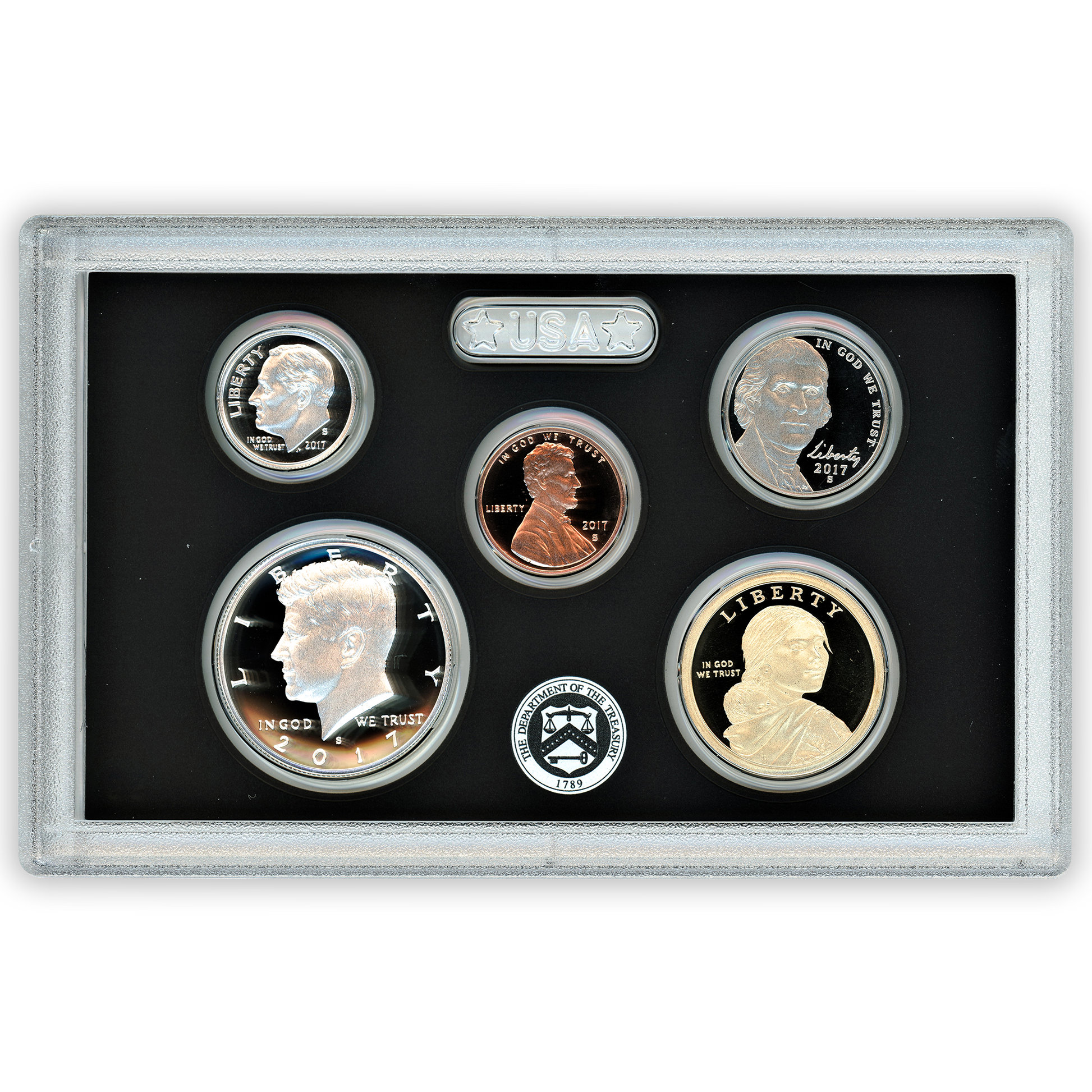 2017 Silver Proof Set - 10 Coins - CoinsTV