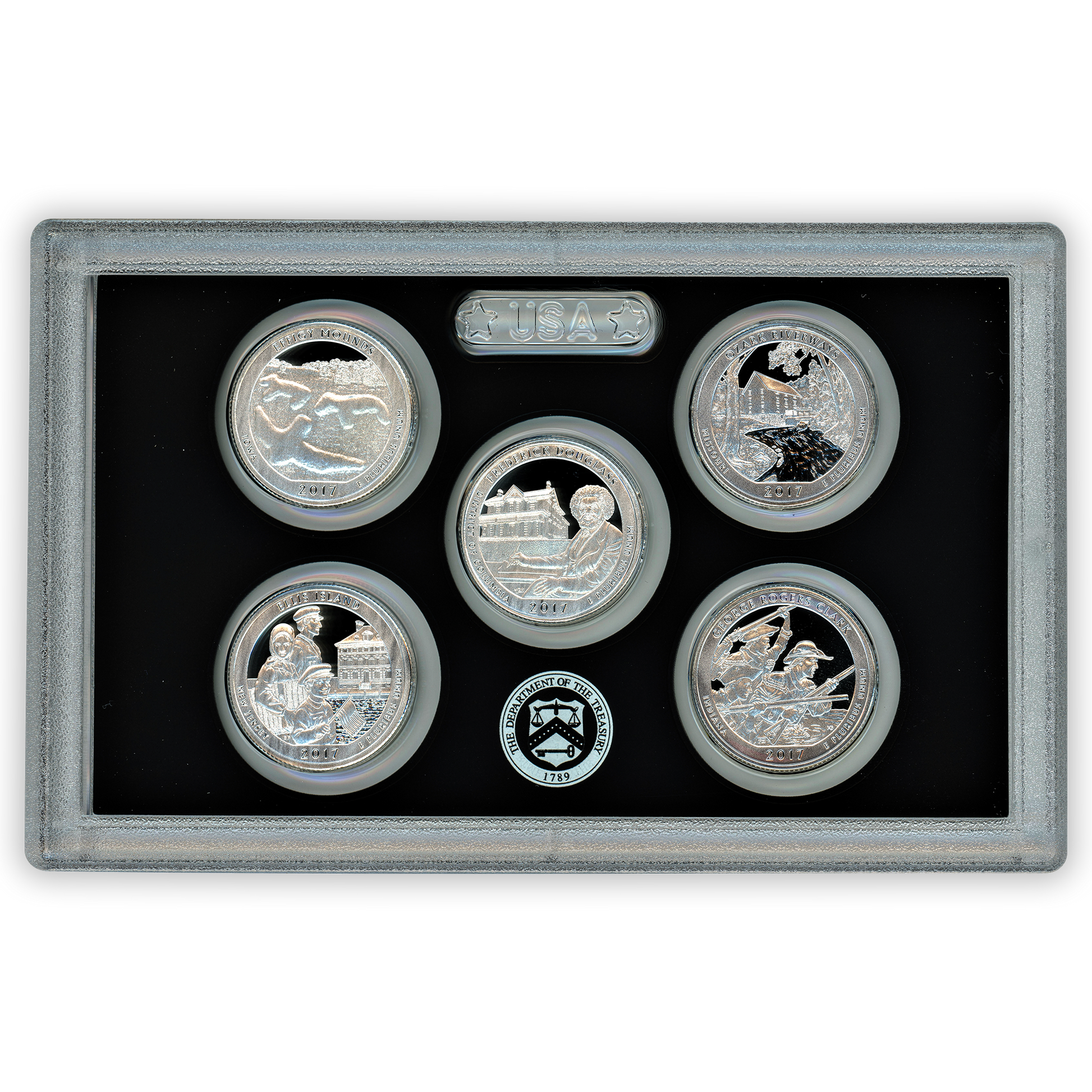 2017 Silver Proof Set - 10 Coins - CoinsTV
