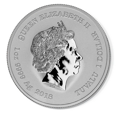 2018 Deadpool 1 Oz Silver Bullion