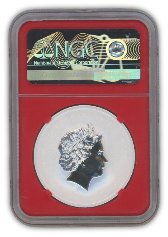 2018 Iron Man 1 Oz Silver - NGC MS70 Red Core