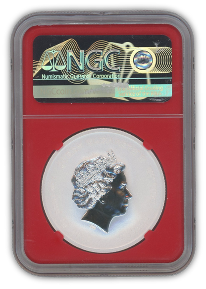 2018 Iron Man 1 Oz Silver - NGC MS70 Red Core